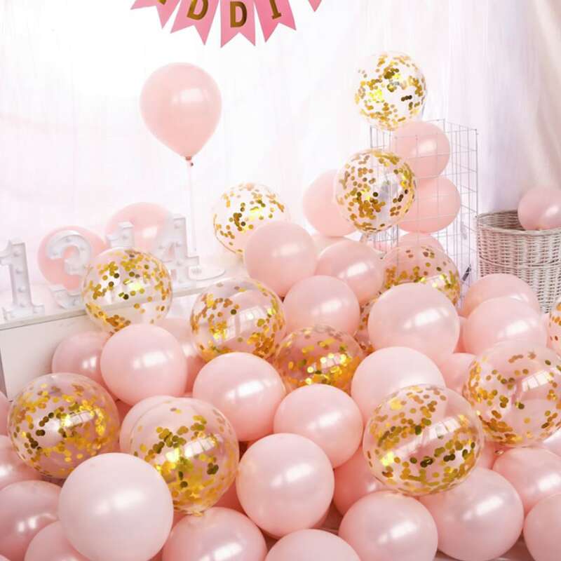 

Holiday Decorative Latex Balloon Set, Multicolor