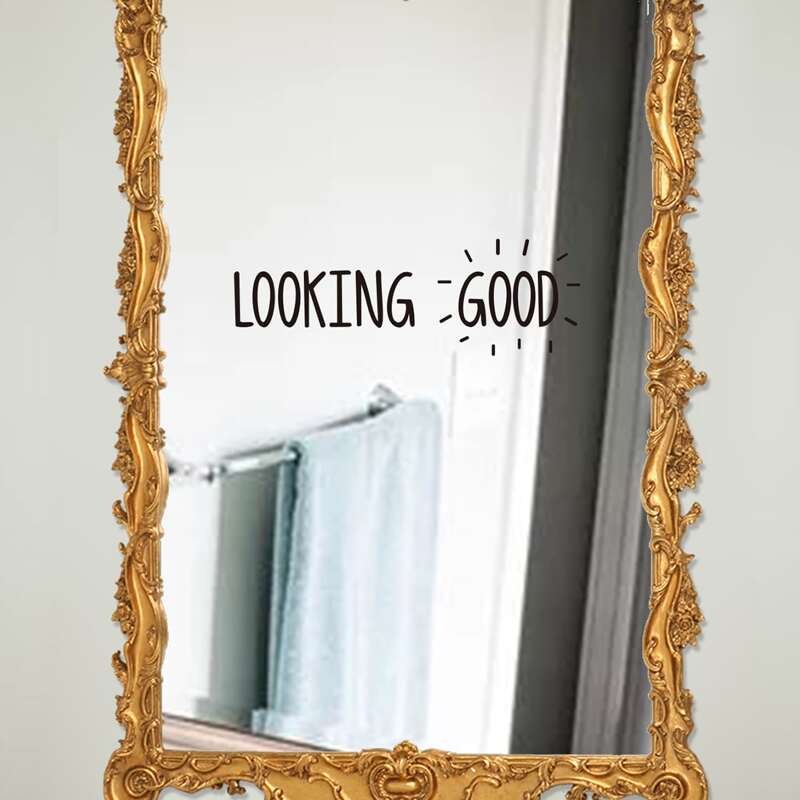 

Slogan Print Wall Sticker
