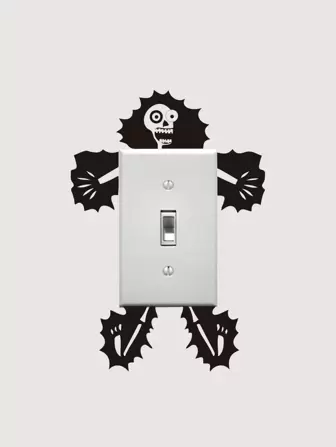 Sticker pour interrupteur avec imprimé