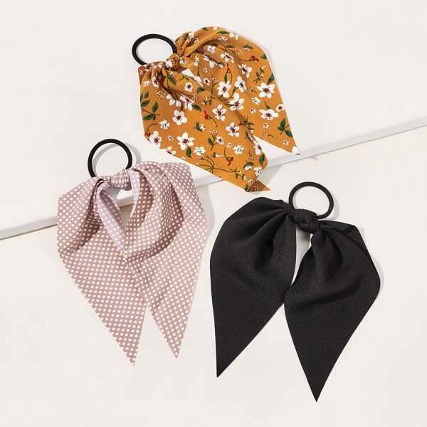 

Ditsy Scrunchie с цветочным узором в горошек, Многоцветный
