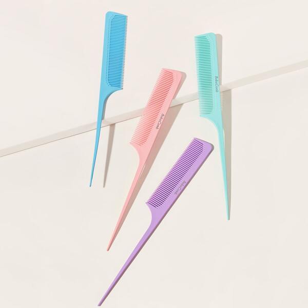 

1pc Random Color Tooth Tail Hair Comb
