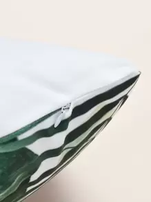 Tropical Plant Print Lumbar Pillowcase Without Filler - Multicolor - View 4