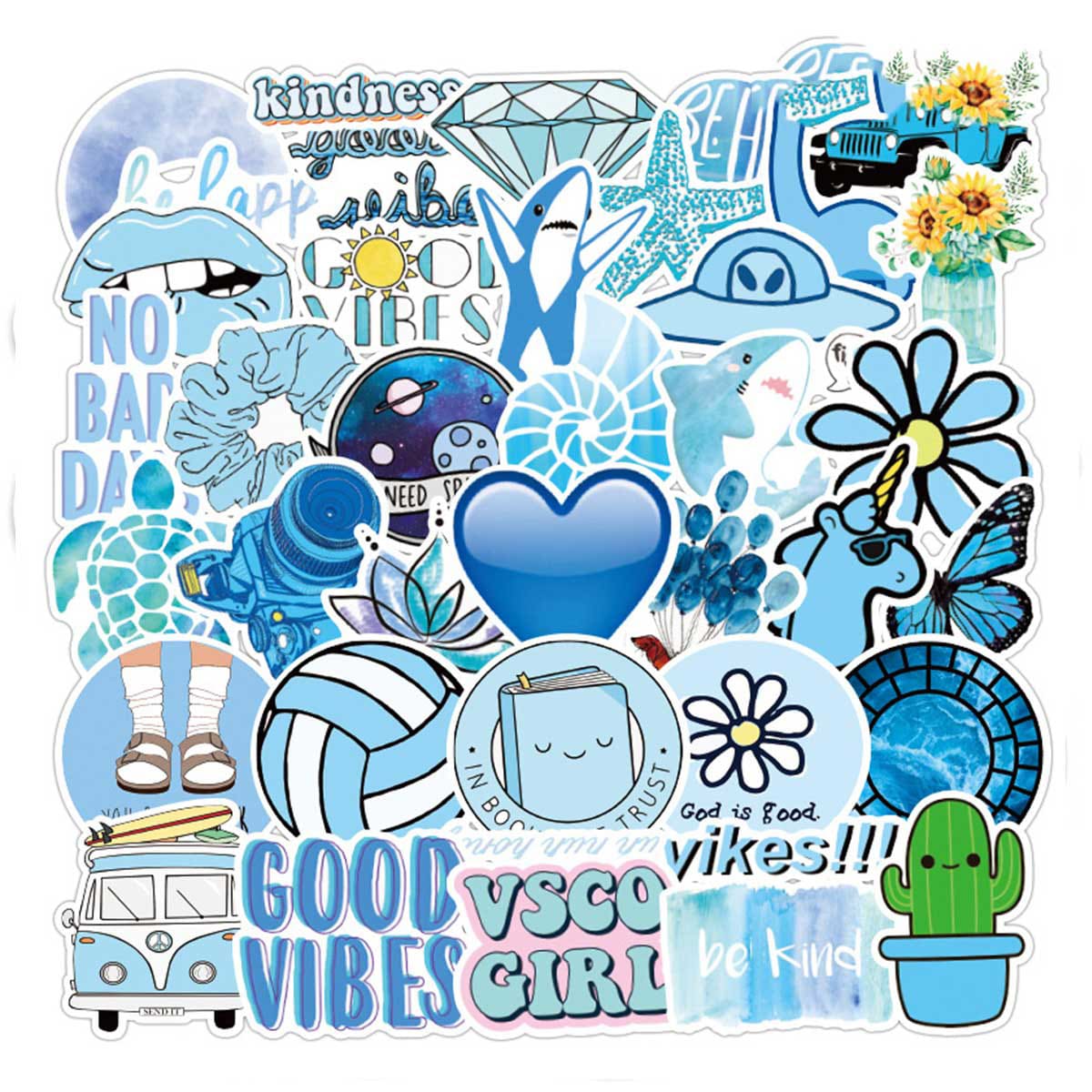 

50pcs Cartoon Graphic Sticker
