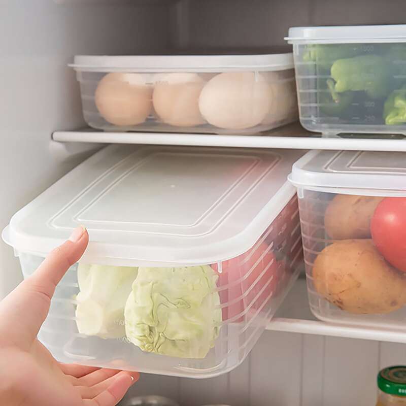 

1pc Clear Food Storage Box