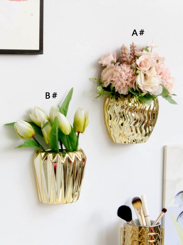 

1pc Wall Mounted Flower Vase