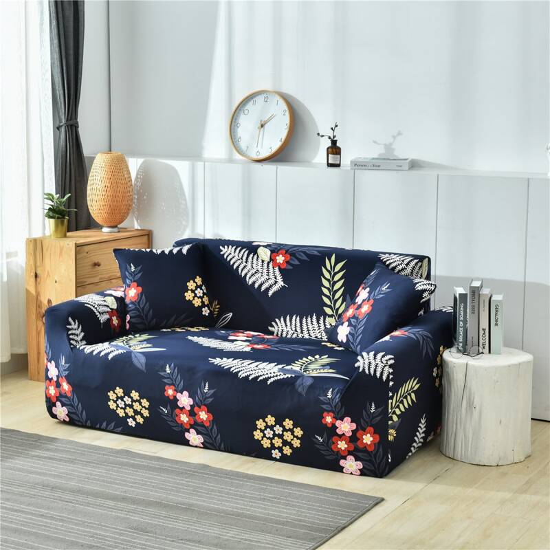 

1pc Flora Pattern Stretchy Sofa Cover, Multicolor