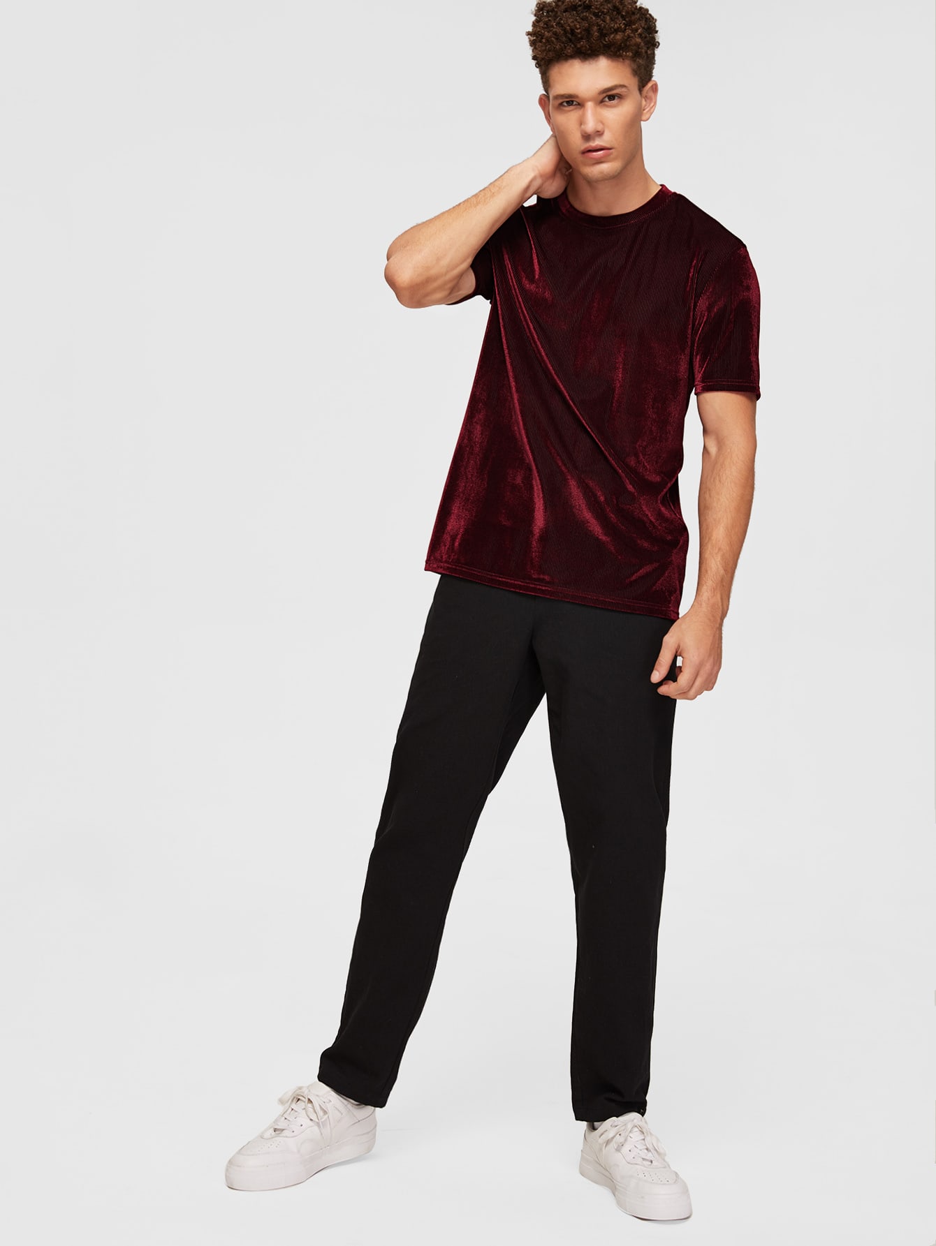 Terciopelo de Playeras para Hombre | FASHIOLA.mx