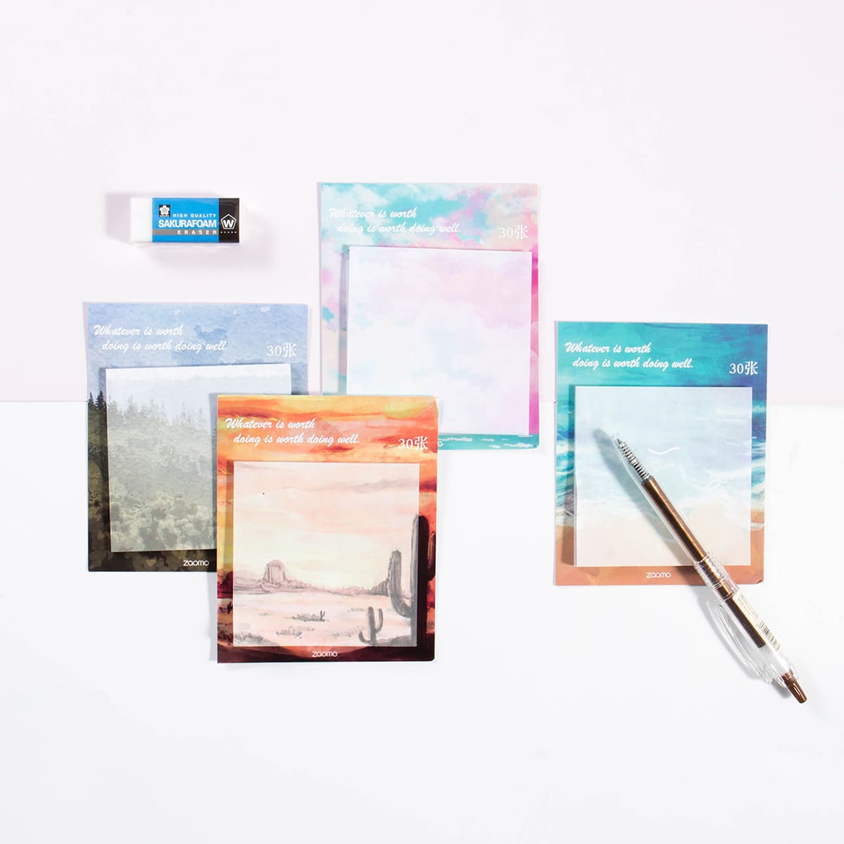 

30sheets Landscape Print Sticky Note