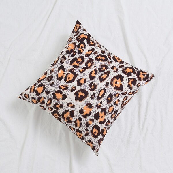 

Leopard Print Cushion Cover, Multicolor
