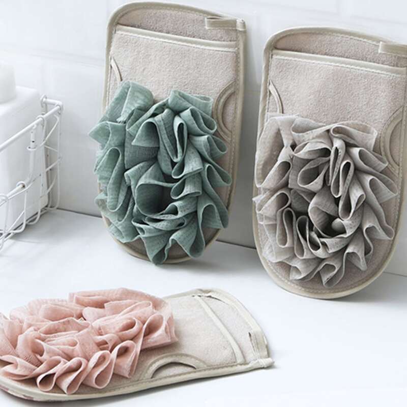 

1pc Random Color Exfoliating Bath Glove, Multicolor