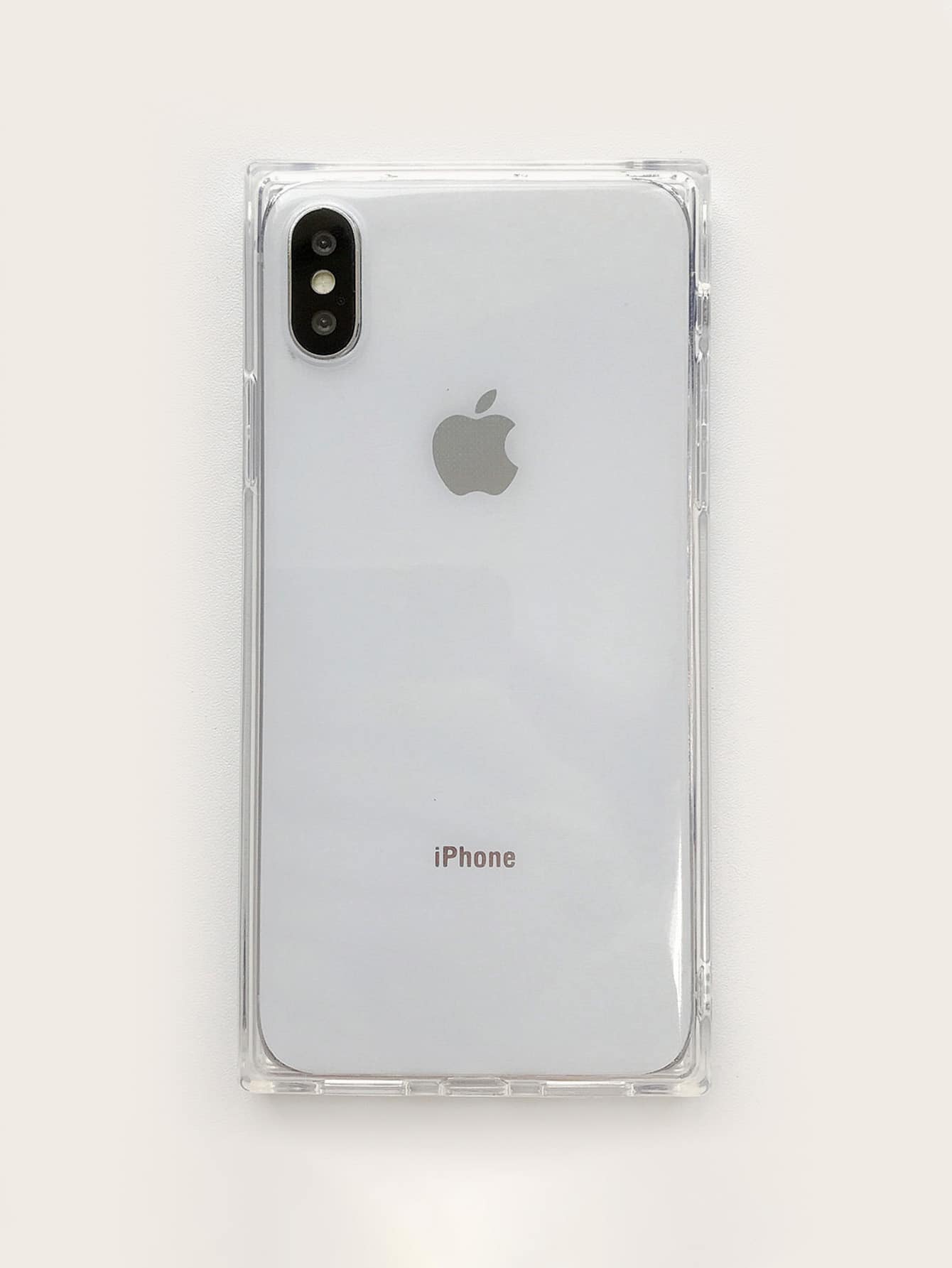 Transparent square iphone case Clearance