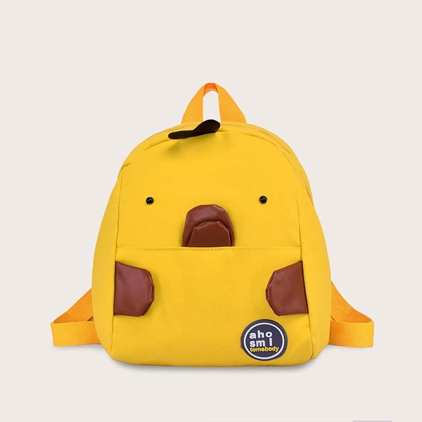 

Girls Chicken Design Backpack, Yellow