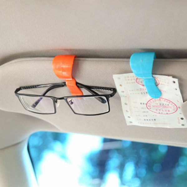 

2pcs Portable Car Glass Ticket Clip Holder