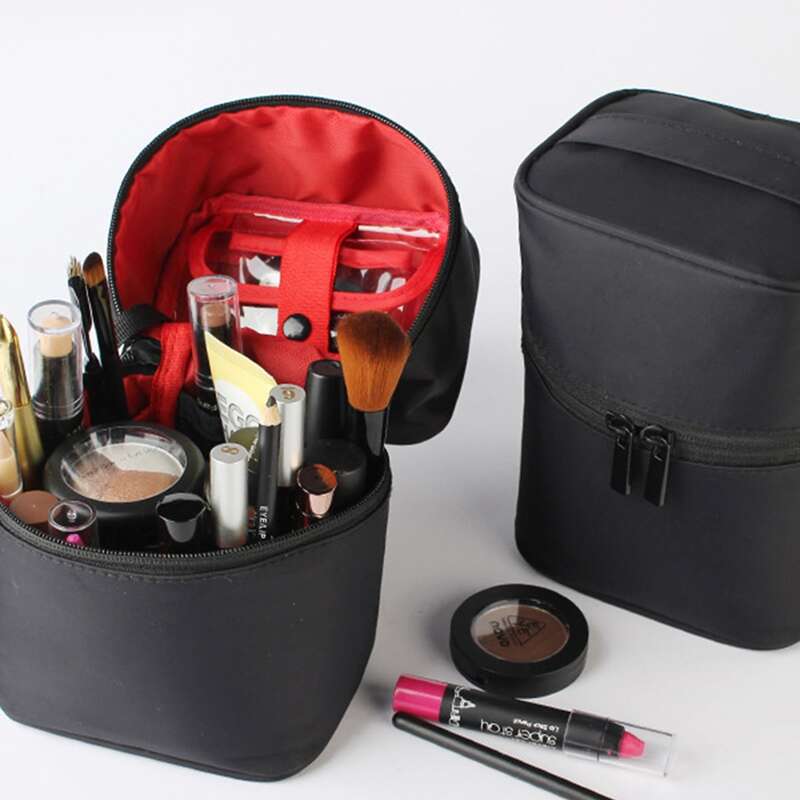 

1pc Large Capacity Cosmetic Storage Bag, Multicolor