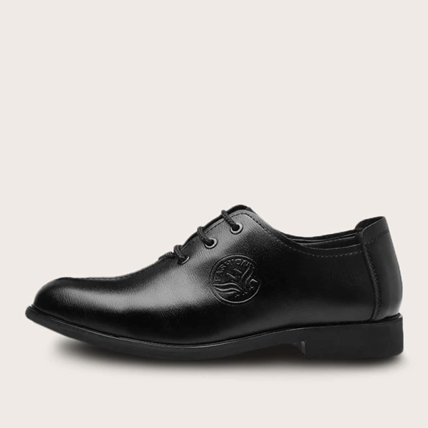 

Men Lace-up Front Dress Shoes, Black