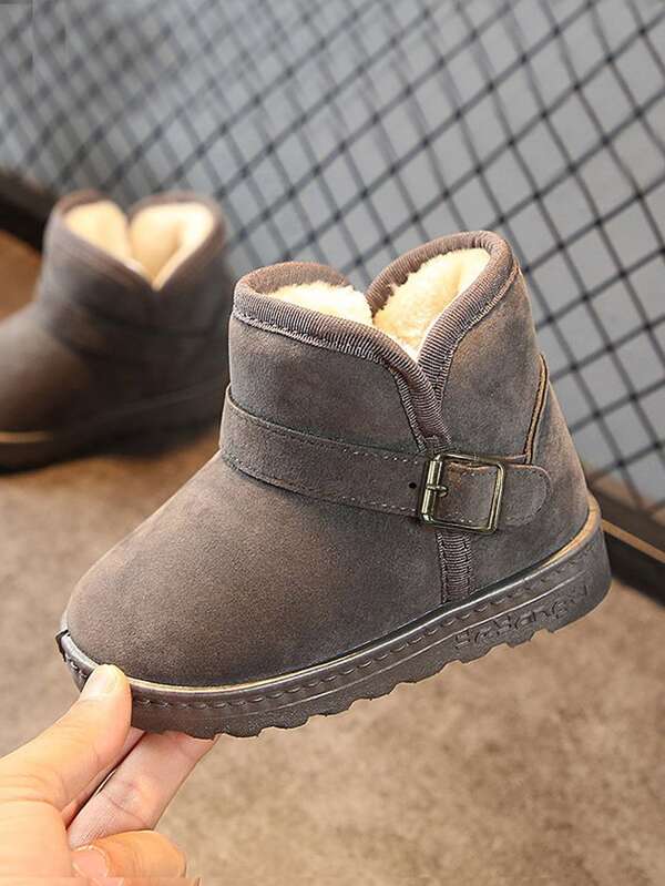 boys fur lined boots