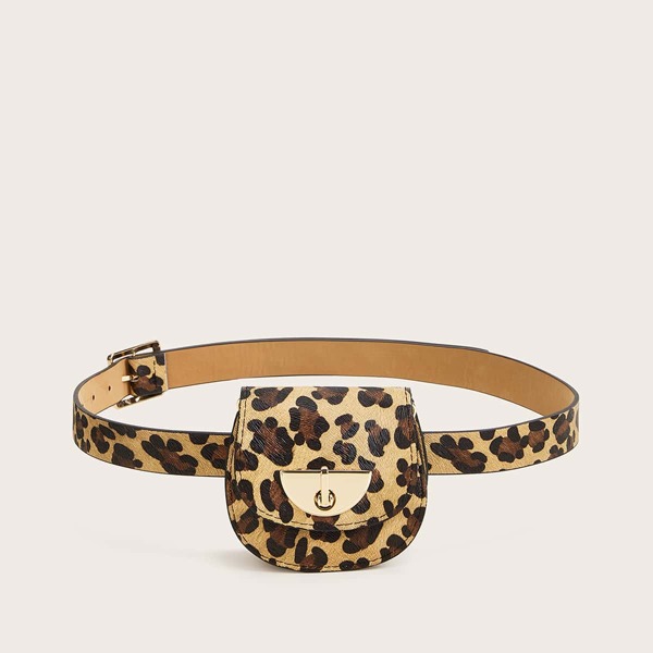 

Mini Leopard Fanny Pack, Multicolor