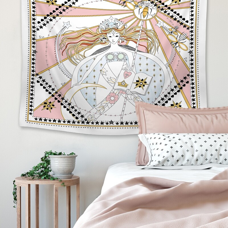 

Tarot Girl Print Tapestry