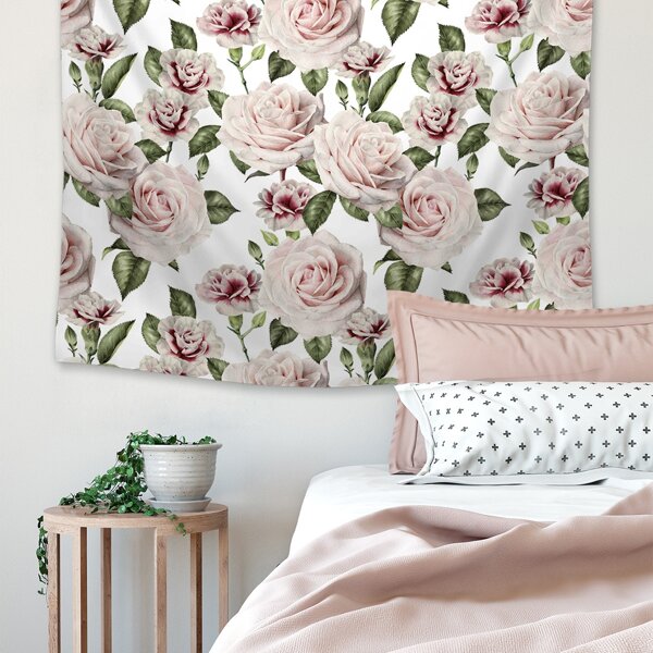 

Rose Print Tapestry