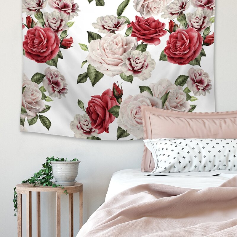 

Rose Print Tapestry
