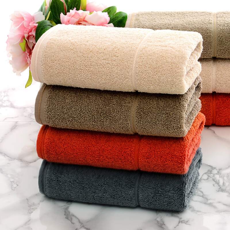 

1pc Solid Face Towel, Multicolor