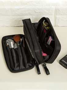 1pc Portable Travel Cosmetic Storage Bag, Multifunction Toiletry Bag For Travel - Multicolor - View 2