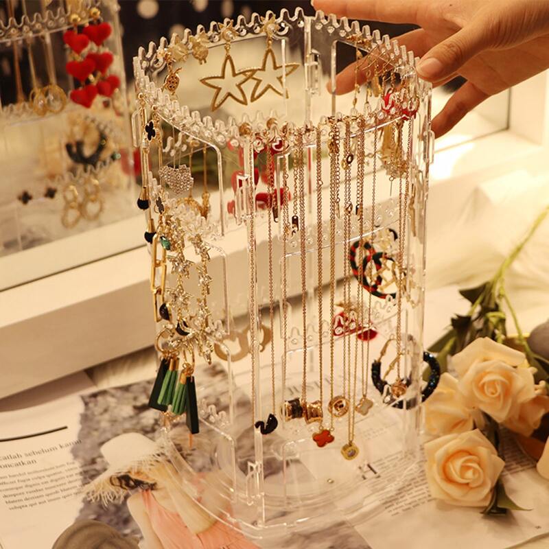 

1pc Clear Jewelry Storage Rack