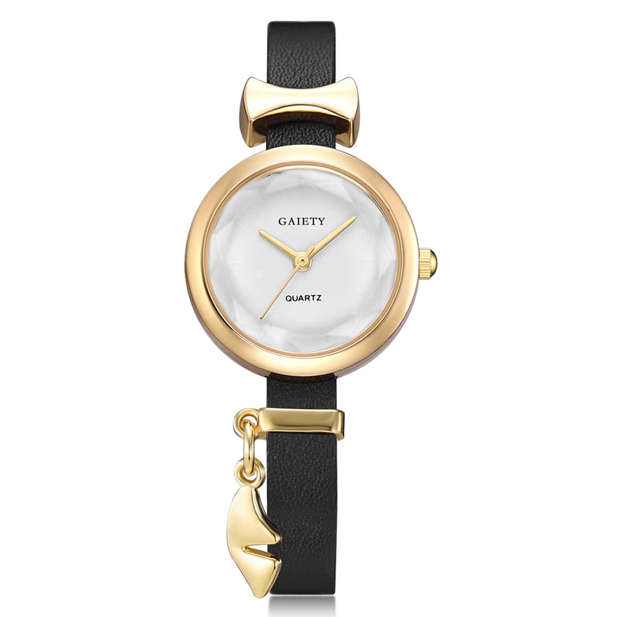 

Rhinestone Decor Strap Quartz Watch