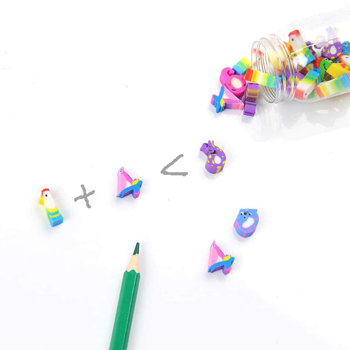 

1 Bottle Creative Cute Mini Eraser