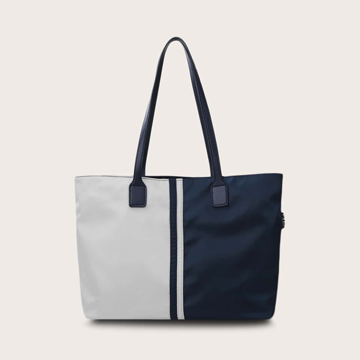 

Guys Two Tone Tote Bag, Multicolor