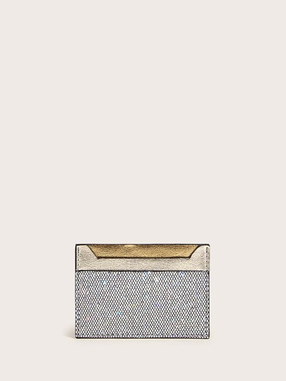 Metallic Detail Card Case