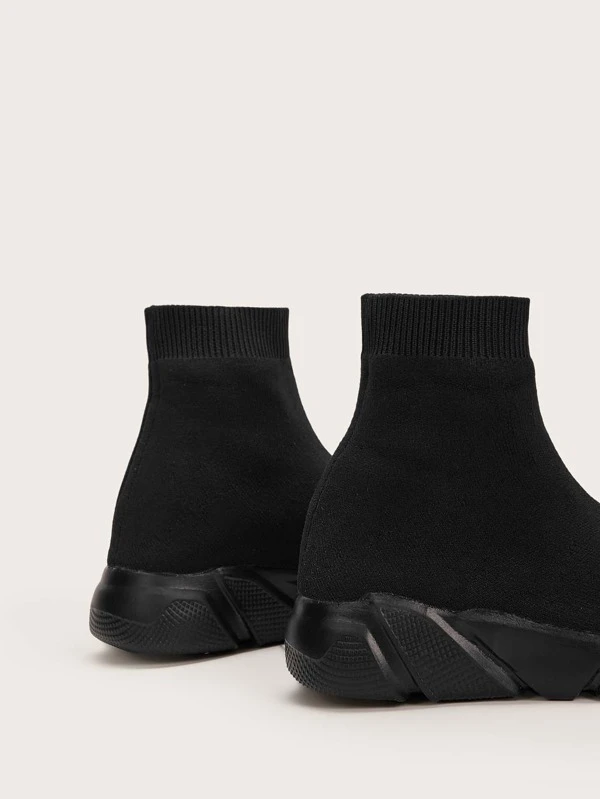 wide fit sock sneakers