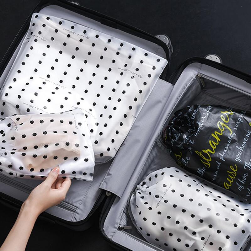 

3pcs Clothing Travel Storage Bag, Multicolor