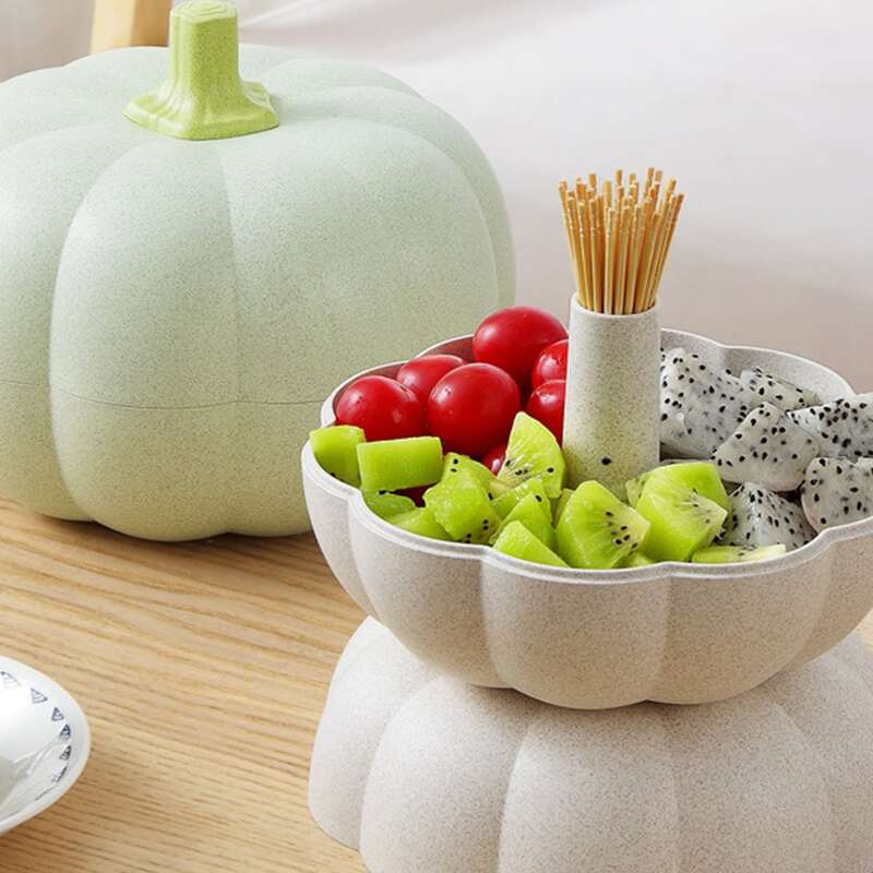 

1pc Pumpkin Shaped Snack Storage Box