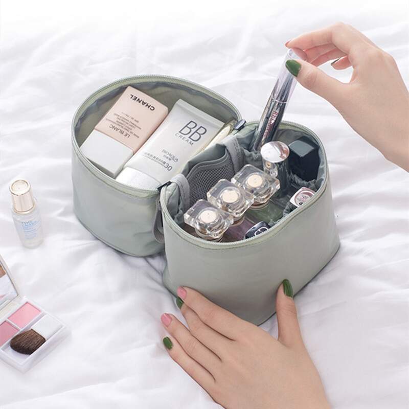 

1pc Large Capacity Cosmetic Storage Bag, Multicolor