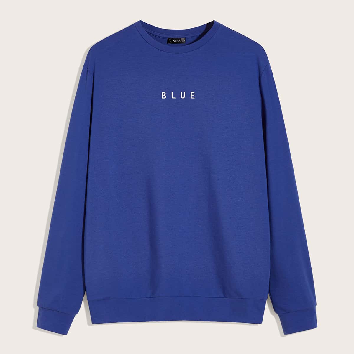

Guys Letter Graphic Pullover, Blue