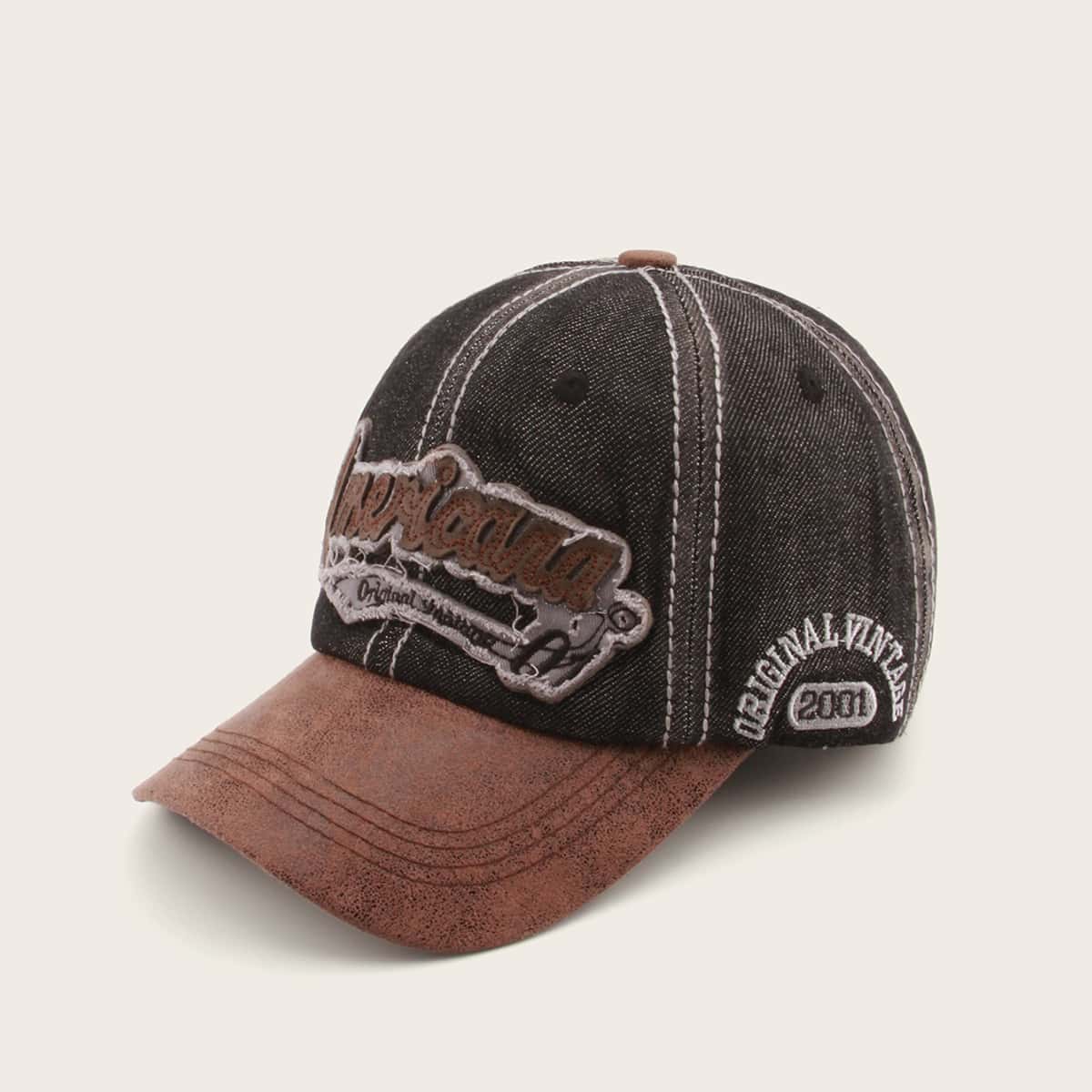 

Guys Letter Graphic Baseball Cap, Multicolor