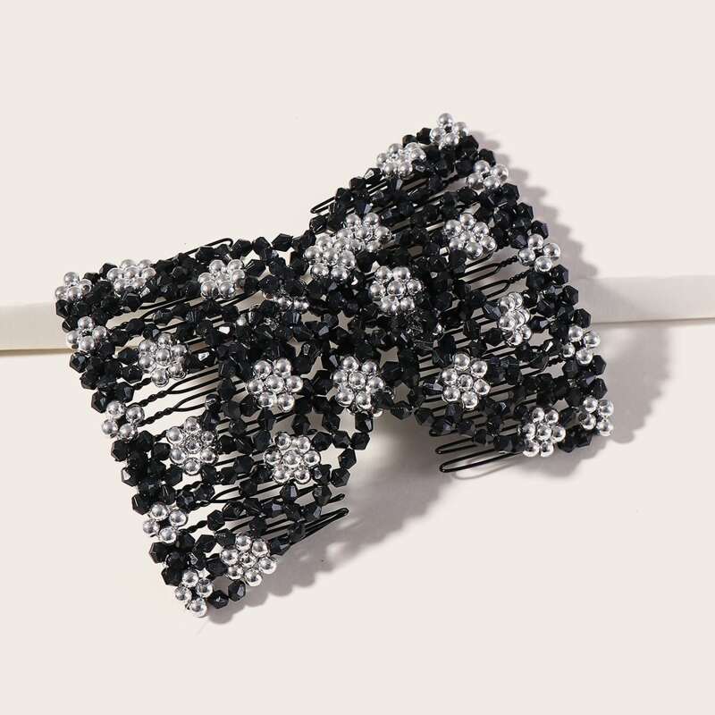 

Bead Decor Hair Comb, Multicolor