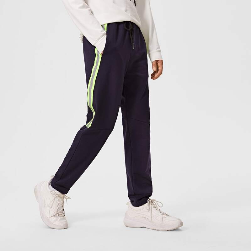 

Guys Slant Pocket Striped Side Joggers, Navy