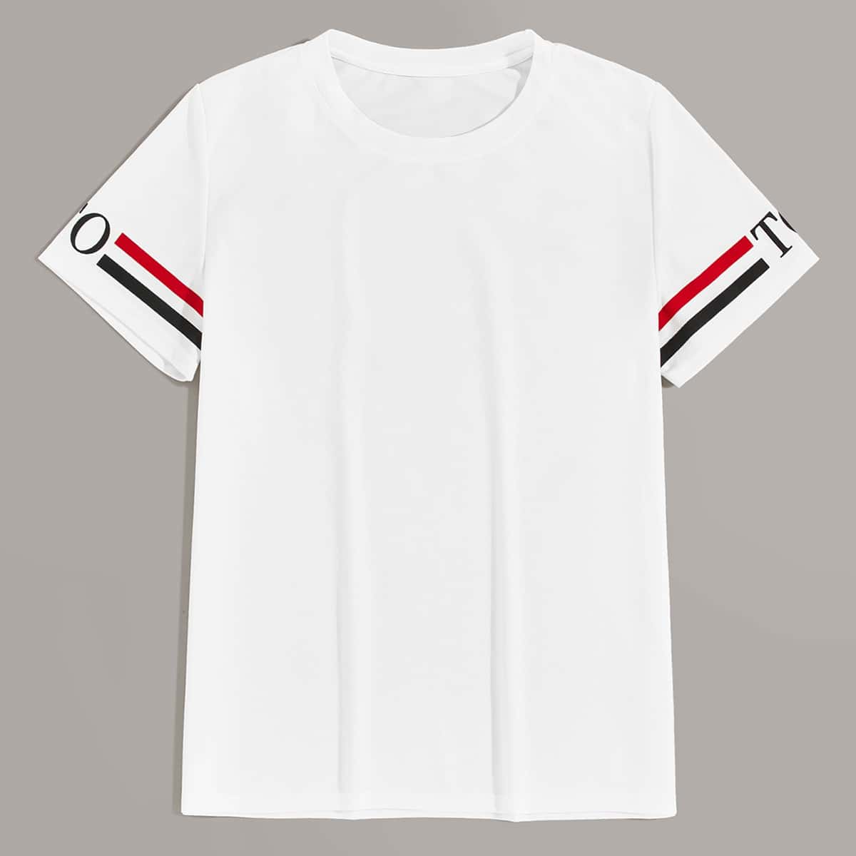

Guys Letter Graphic Tee, White