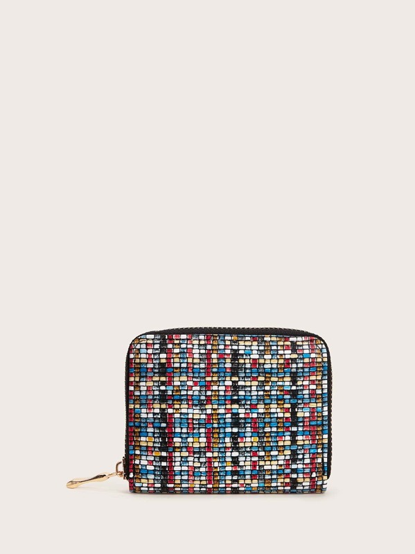 

Patchwork Coin Purse, Multicolor