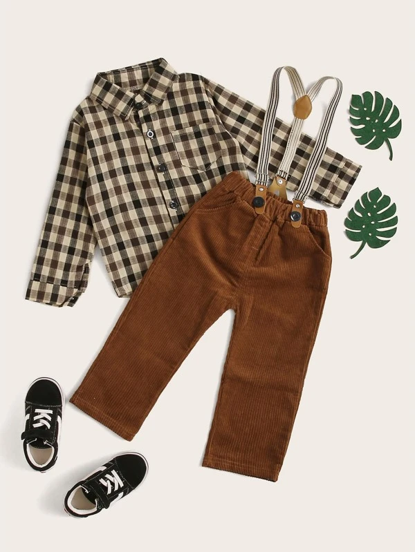 boys buffalo plaid pants