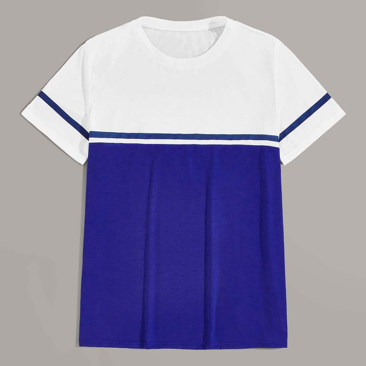 

Guys Two Tone Short Sleeve Tee, Multicolor