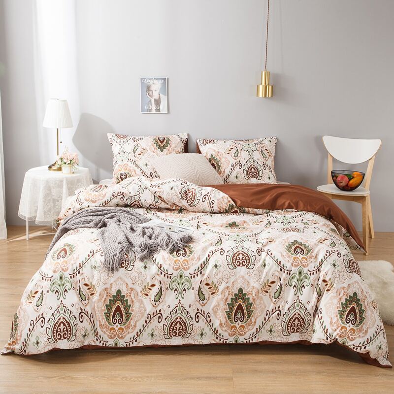

Flower Print Sheet Set, Multicolor