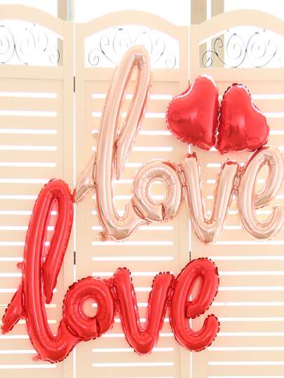 1pc Letter Design Aluminum Foil Balloon