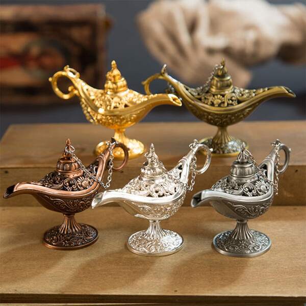 

1pc Lamp Incense Burner, Multicolor