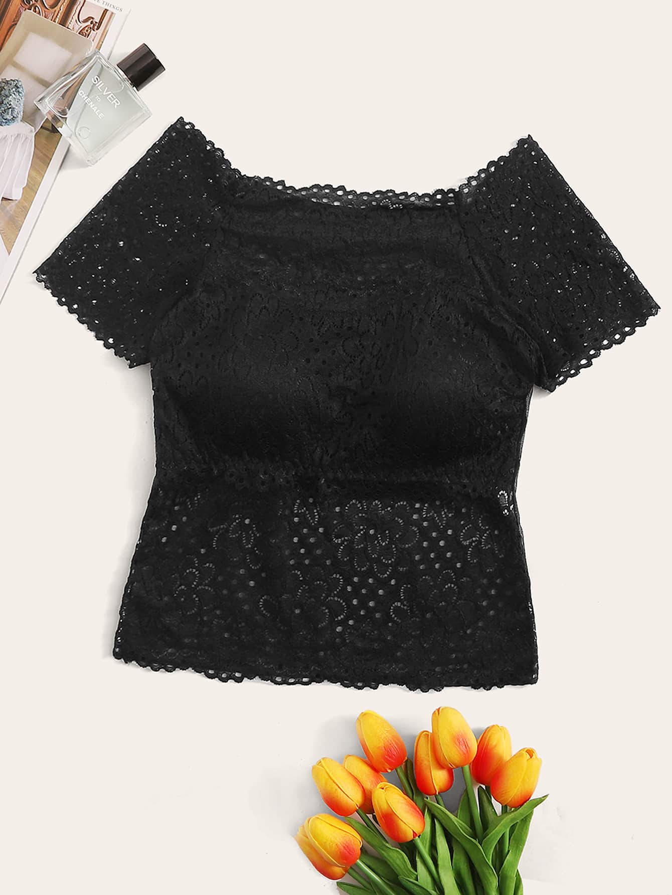 short sleeve bralette