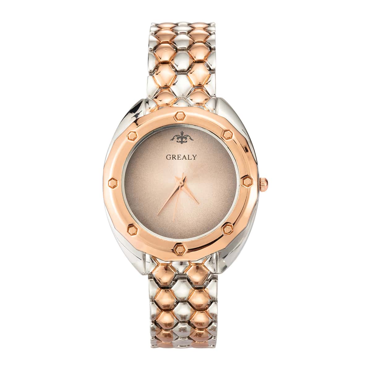 

Alloy Band Round Dial Quartz Watch