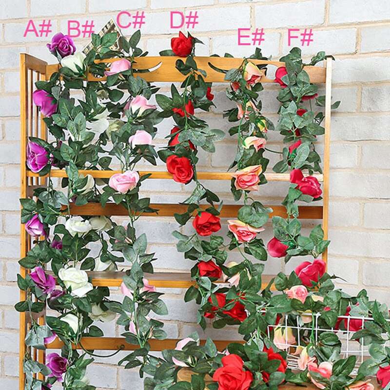 

1pc Artificial Rose Flower Vine