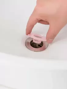 6pcs Kitchen Sink Drain Hair Catcher With Filter Basket - View 2